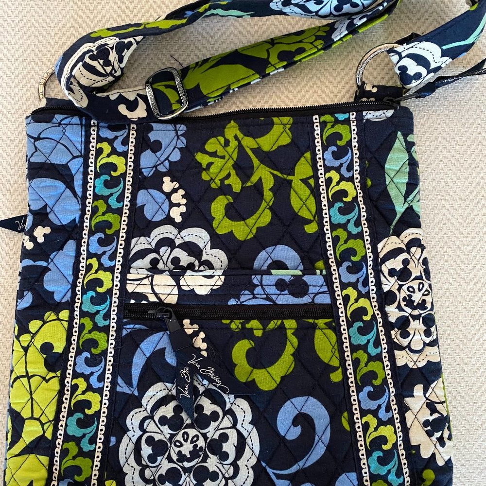 Vera Bradley Where's Mickey Large Hipster Bag